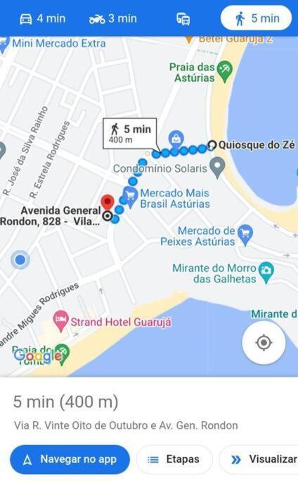 Praia Das Asturias Guarujá Zewnętrze zdjęcie